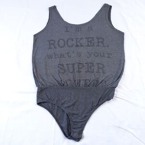 💥Clearance💥 Boby Blues Bodysuit "I'm a Rocker" Size Medium